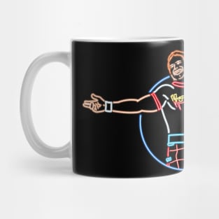 Roddy Piper neon style Mug